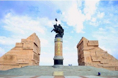 The Mausoleum of Genghis Khan