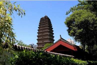 Little Wild Goose Pagoda, Xian