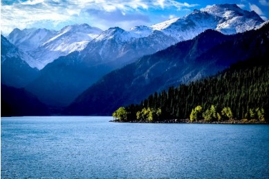 The Heavenly Lake of Mount Tianshan
