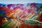 Rainbow Colored Mountains, Zhangye